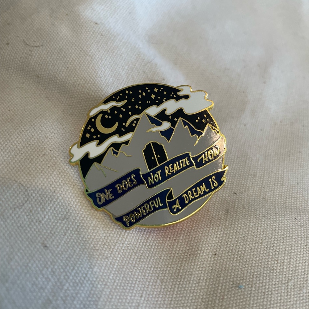Bookish Enamel Pin